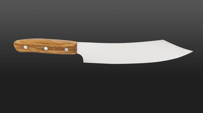 
                    Wok grill knife forged in Solingen