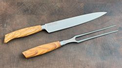 World of knives tools, Wok carving set