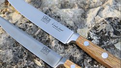 Güde Barrel Oak knives, steak knife Rustico