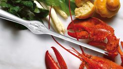 Triangle utensils, triangle® lobster fork