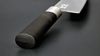
                    Le manche des couteaux Wasabi Black dans la mallette à couteau Wasabi