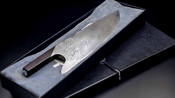 
                    The Knife Damast der Manufaktur Güde in Solingen