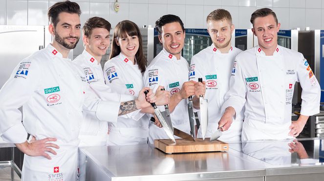 
                    Kai ist offizieller Ausrüster der Schweizer Kochnationalmannschaft 2017