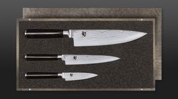 Stainless damask steel, Damask knife set
