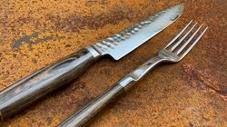 Culture de table, Couvert couteau à steak