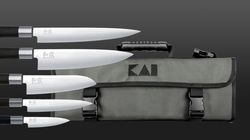 Meat knife, knife bag Wasabi