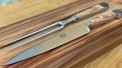 Meat knife, slicing knife olive