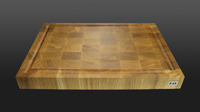 
                    chopping board with juice groove