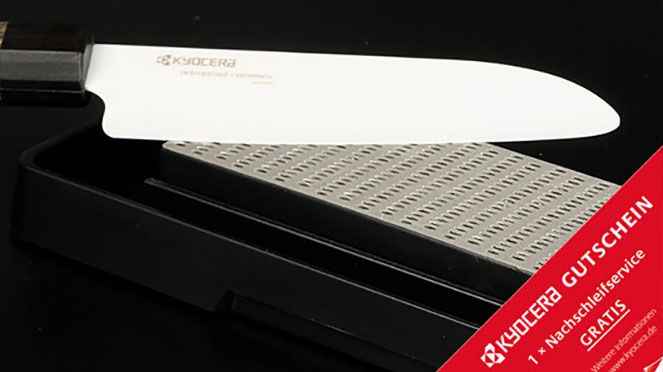 
                    Kyocera fruit knife with free regrinding service Voucher
