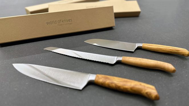
                    chef's knife Wok: forged in Solingen with a good price/performance ratio