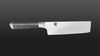 
                    Dual-core blade of the Shun Kagerou Nakiri crafted using an innovative forging process