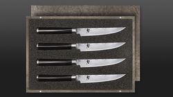 Kai knives, steak knives set