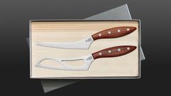 Windmühlen knives, Cheese knife set Fromaĝo