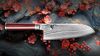
                    Shun Classic Red Santoku as limited series of 3'000 pieces worldwide