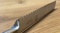 Forged steel, Bread knife barrel oak