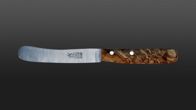
                    Il coltello da colazione Windmühle con legno d'ulivo