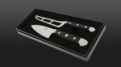 Plastic, cheese knife set Alpha