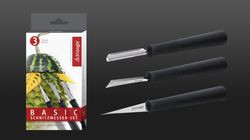 Coltello per verdure e frutti, Set intaglio di base