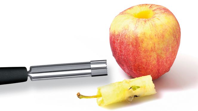 
                    Lo snocciolatore per mele per togliere il torsolo della mela