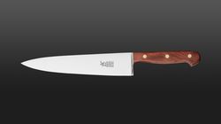 carbon steel chef's knife