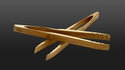 Fleischmesser, Grill Zange Walnuss
