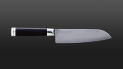 Three-layered steel, Michel Bras small Santoku