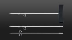 Edelstahl rostfrei, Triangle Curler-Set