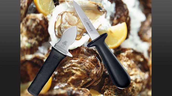 
                    The triangle® oyster opener is easy to handle