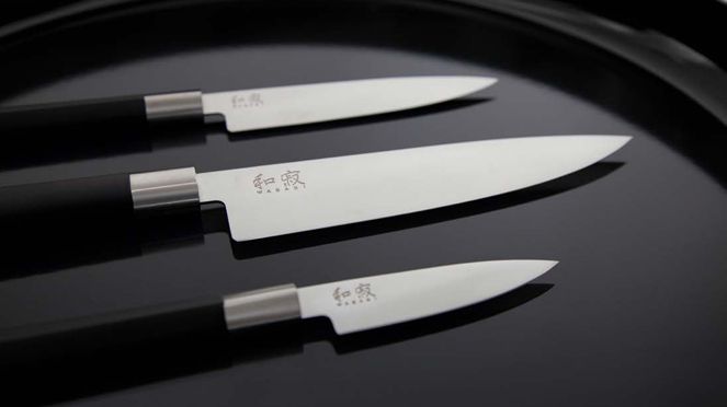 
                    La valigetta di coltelli Wasabi di Kai