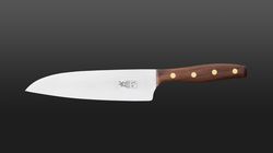 Windmühle coltello da cucina di noce, K5 Kochmesser Walnuss