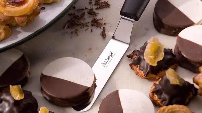 
                    Arbeitsteil der Confiserie Palette gewinkelt aus rostfreiem Edelstahl