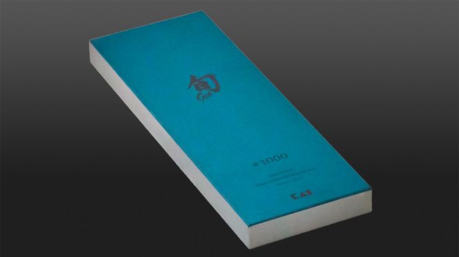 
                    Diamant-Schleifstein 1’000 zum Schärfen hochwertiger Messer mit Körnung 1'000