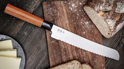 Bread knife, Red Wood bread knife