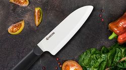 Coltello per verdure e frutti, Santoku gross Chowa