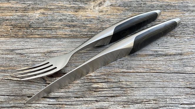 
                    Sknife cutlery set made of surgical steel