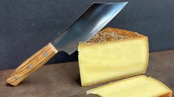 Wok cheese knife