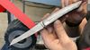 
                    Pocket knife full damask diamond made by the sknife manufactory Biel