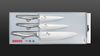 
                    Shoso knife set with utility knife, office knife and chef's knife