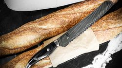 bread knife, Nagare Black bread knife