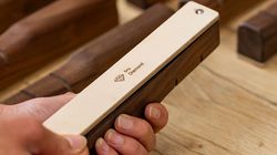 Sharpening technique, Spare diamond honing leather