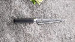 Stainless damask steel, Dual Core utility knife