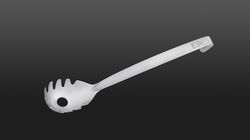 Stainless steel, Spaghetti spoon