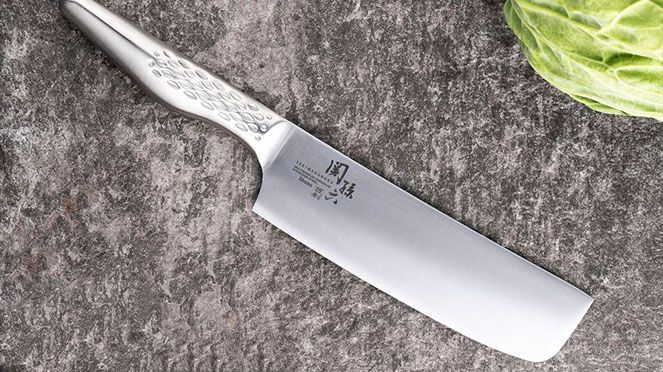 Couteau Nakiri Japonais Seki Shoso Kaï - Couteaux Kaï Seki Magoroku Shoso -  La Toque d'Or