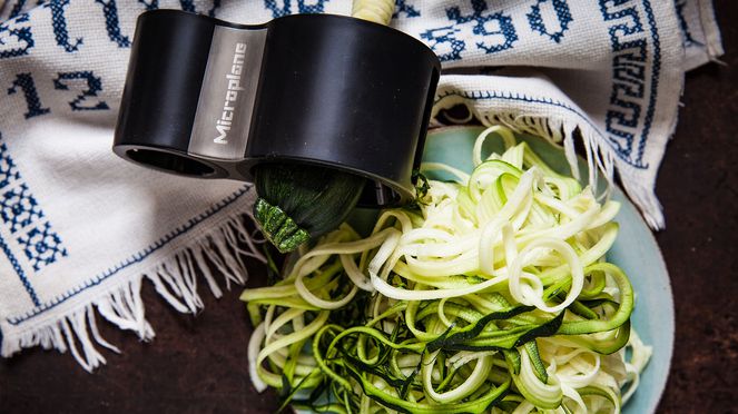 Spiralizer de légumes SPECIALITY, noir, Microplane 